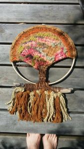 árvore africana, tecelagem